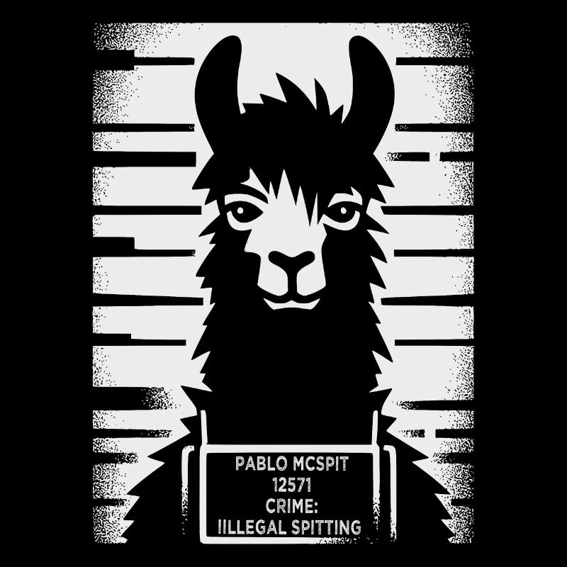 Llama Mugshot