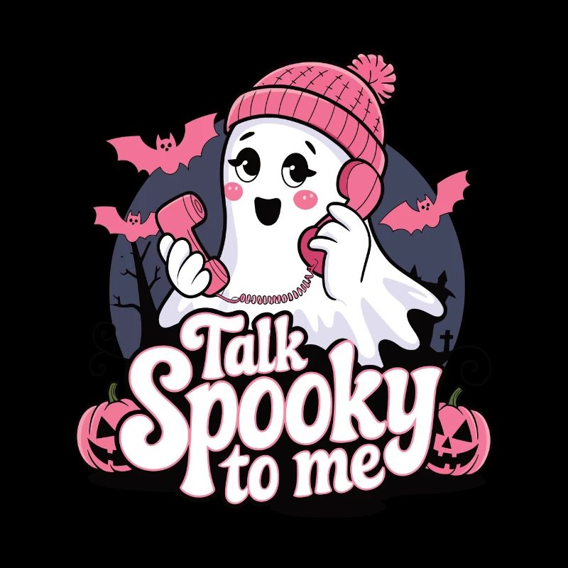 Halloween Ghost Funny Talk Effrayant pour moi