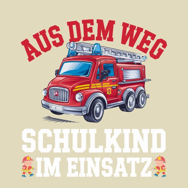 Aus dem Weg Schulkind im Einsatz Einschulung