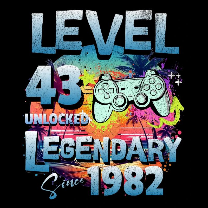 Level 43 Freigeschaltet seit 1982 Geburtstag
