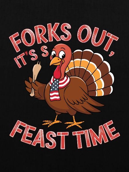 Lustiger Thanksgiving Truthahn