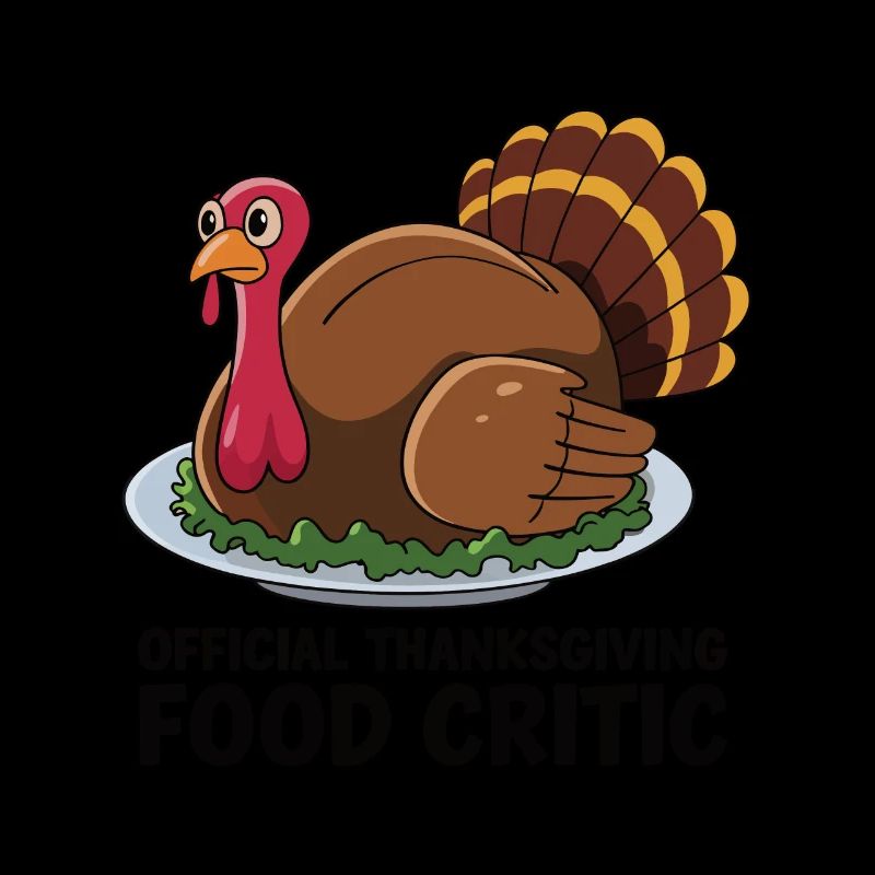Lustiger Thanksgiving Truthahn