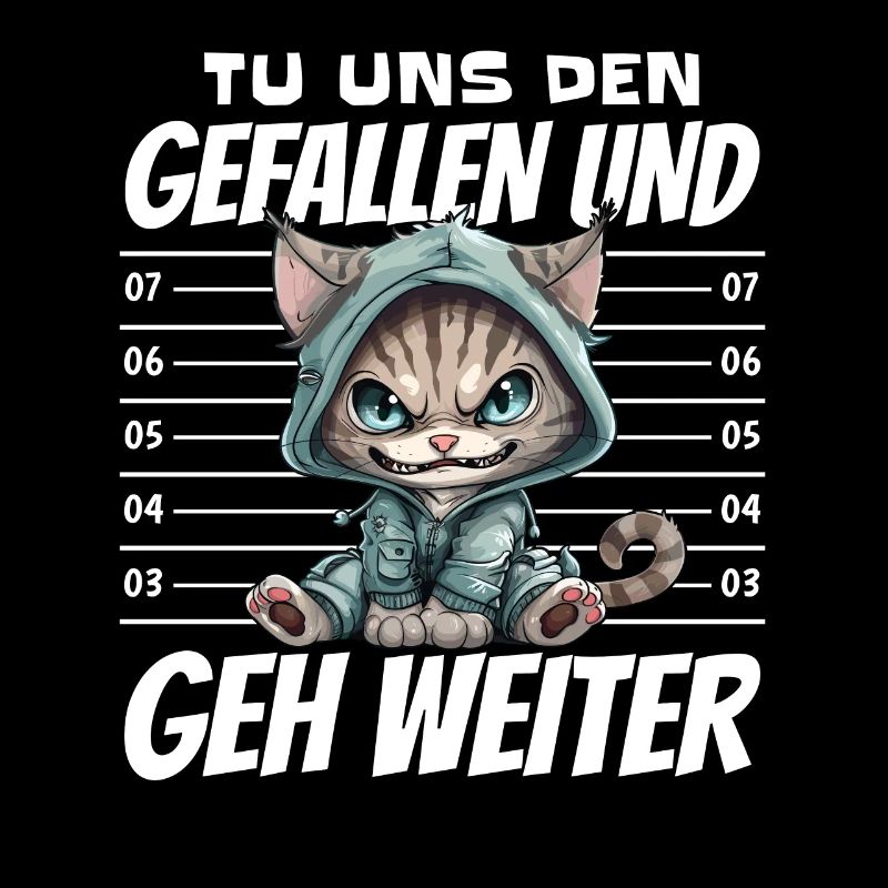 Katze Geschenk Ironie Sarkasmus Humor Geburtstag