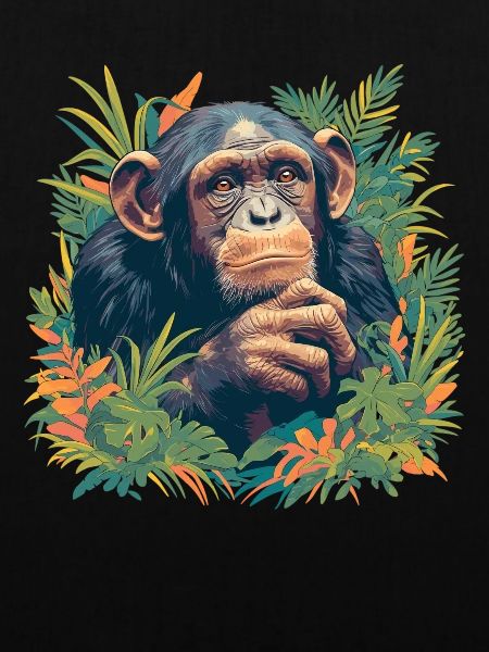 Chimpanzee Schimpansen Schimpanse