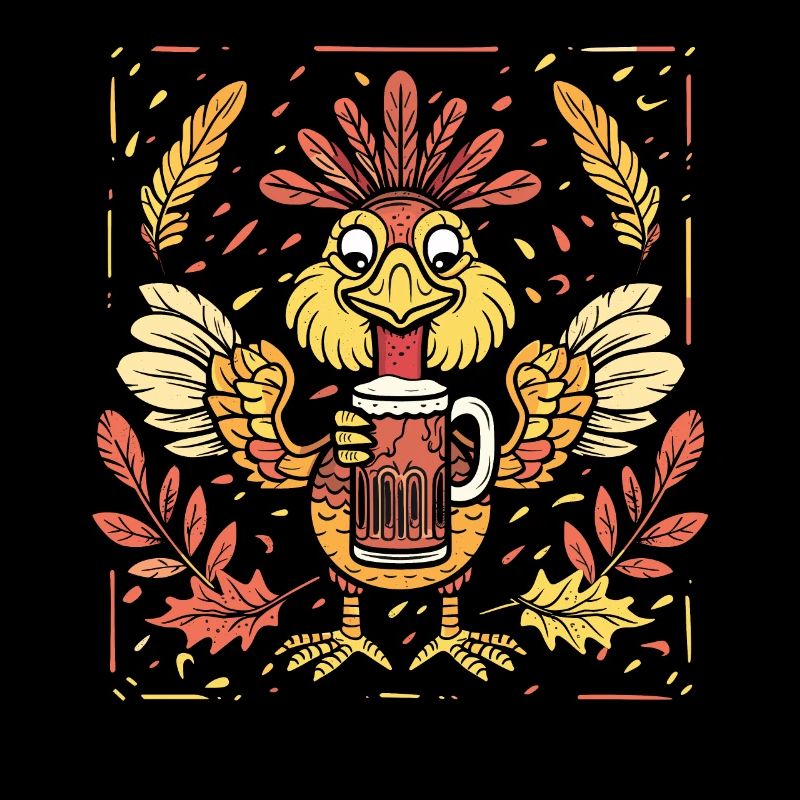 Dankbares Gobble Wobble Thanksgiving