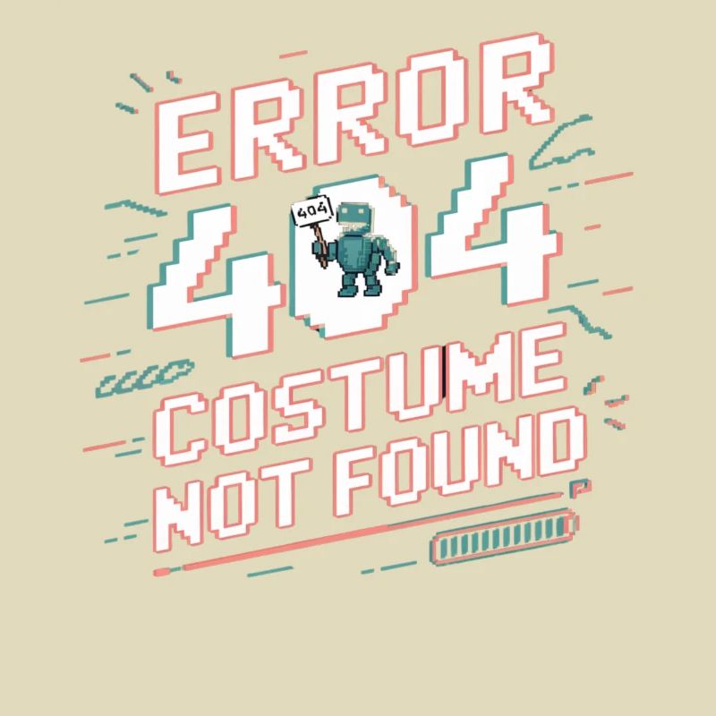 Error 404 - Costume Not Found Robot