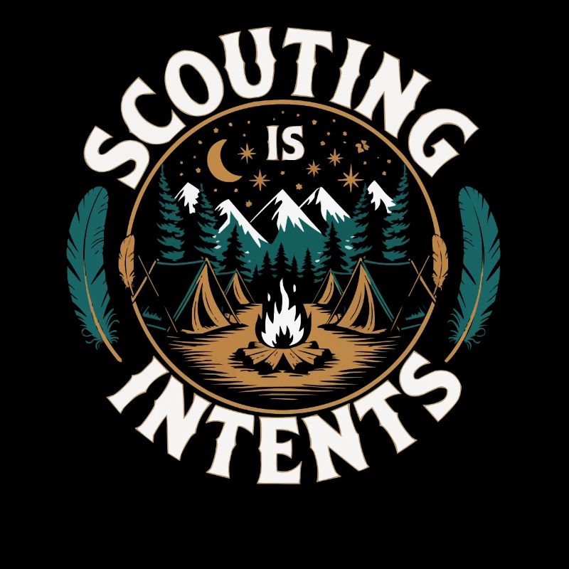 Scout Leader Scouting Campfire Camping Tent