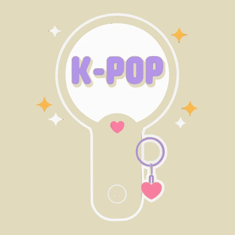 K-Pop Musique pop coréenne Corée du Sud Kpop Lightstick
