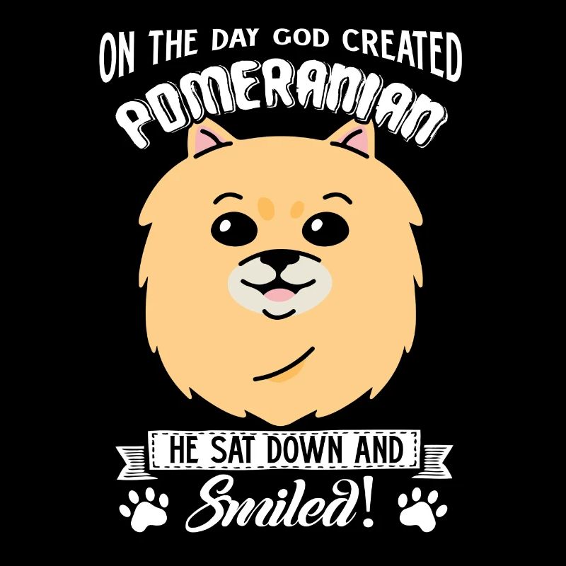 God Created Pomeranian