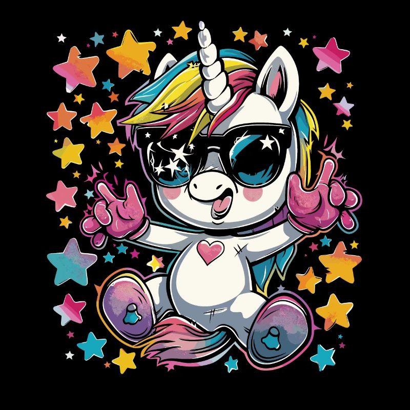 Süßes Einhorn, Bunte Einhörner