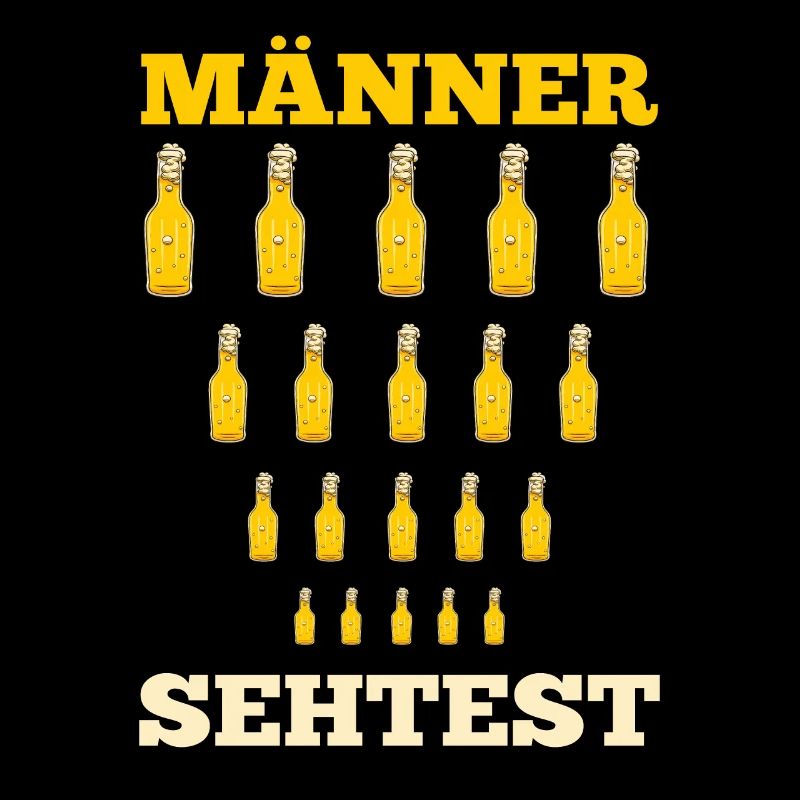 Bier Männer Sehtest Bier Spruch