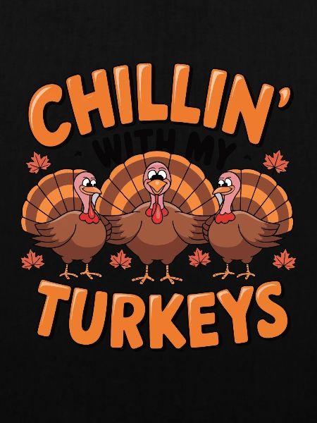 Lustiger Thanksgiving Truthahn