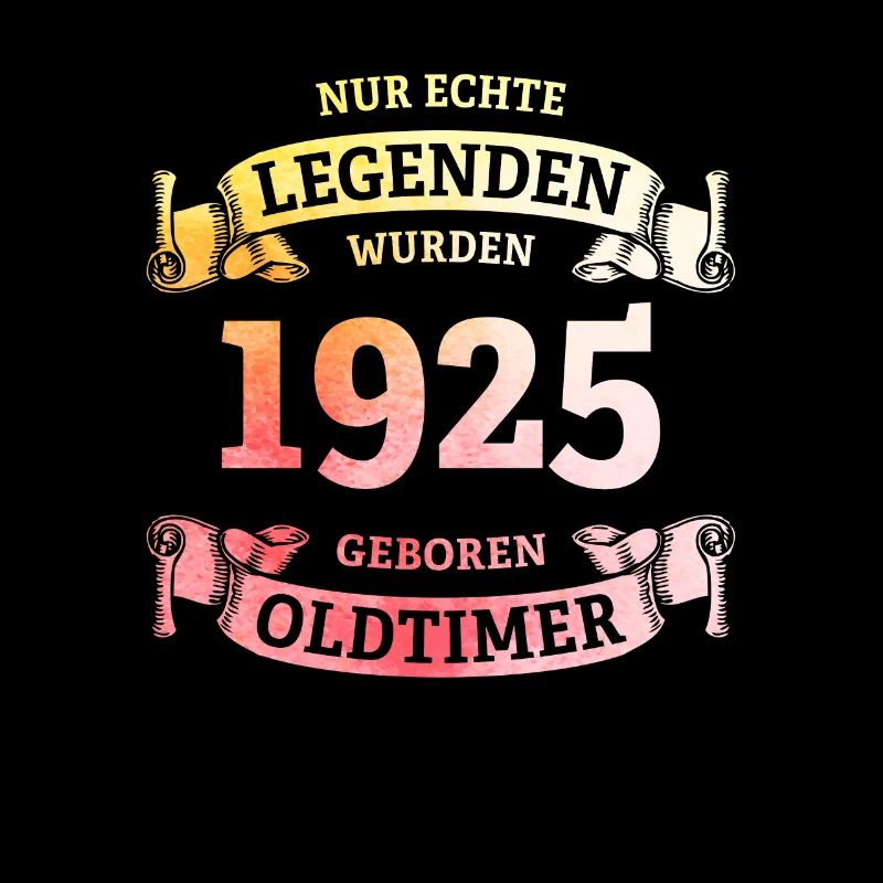 Echte Legenden wurden 1925 geboren 100. Geburtstag