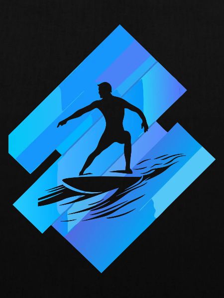 Surfbrett Surfer Surfergirl