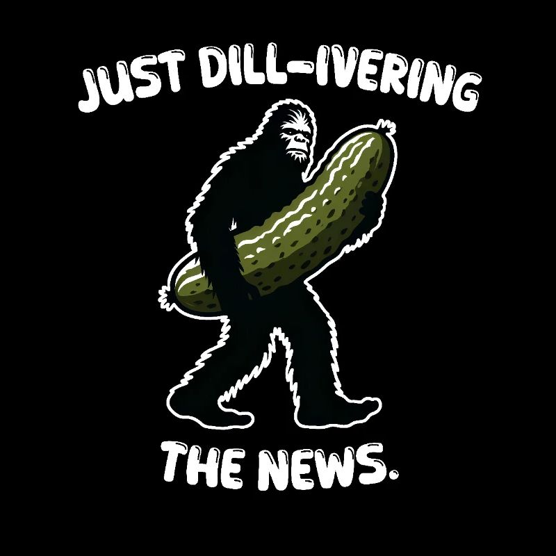 Juste de l’aneth. Cornichon Bigfoot Sasquat