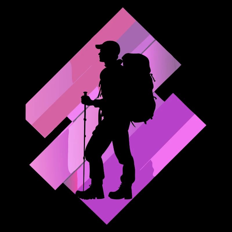 Wanderer Bergsteiger