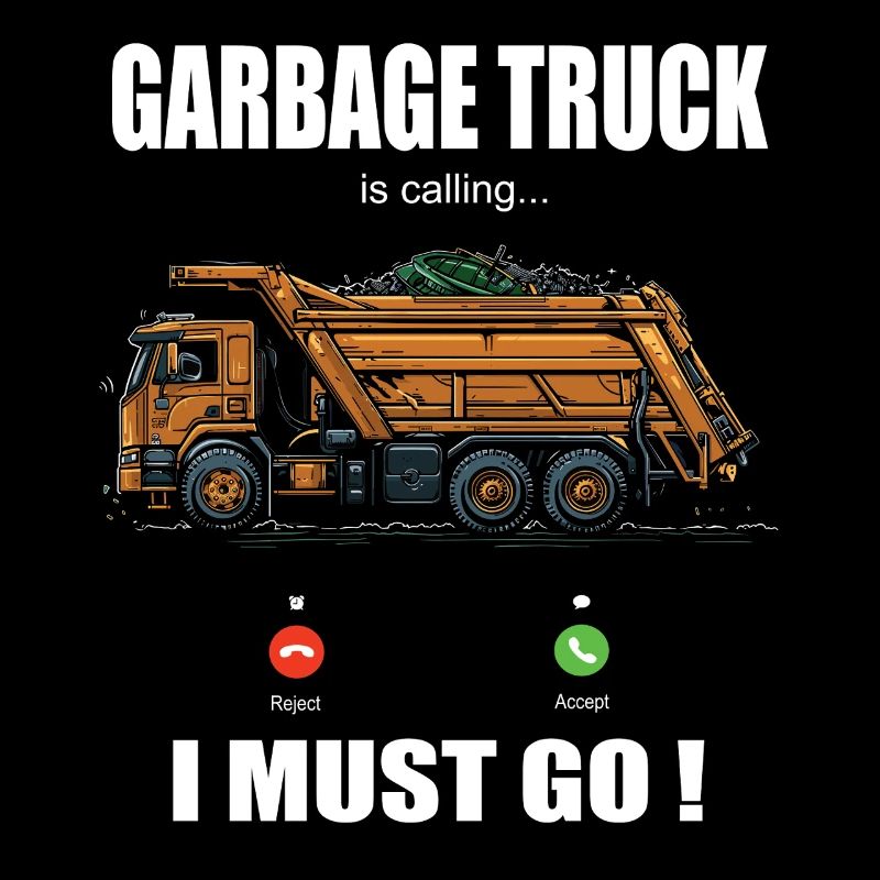 Garbage truck driver for sanitation workers