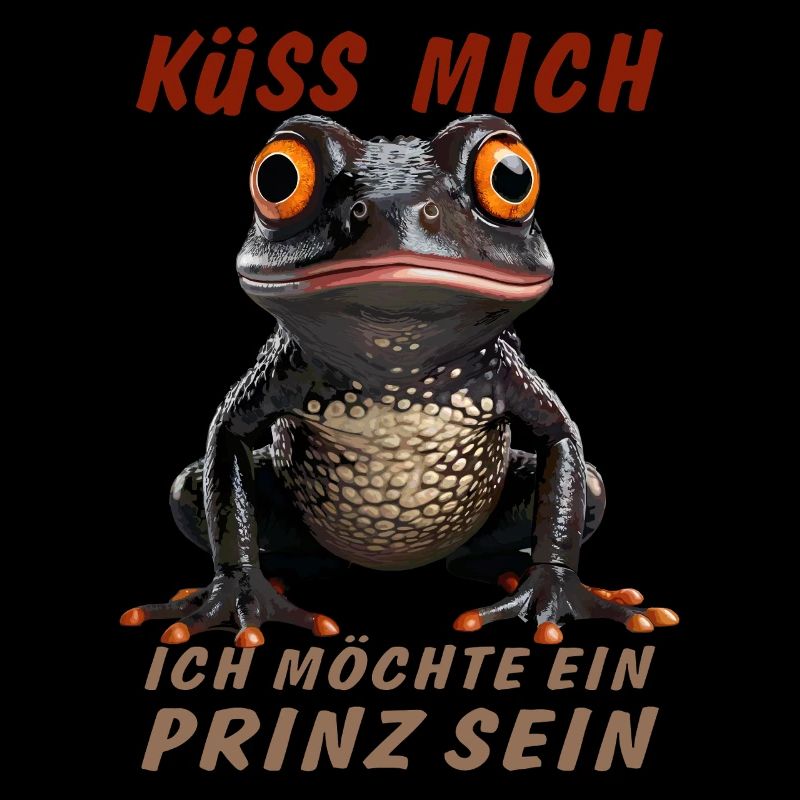 FROSCH KÜSS MICH MÖCHTE PRINZ SEIN