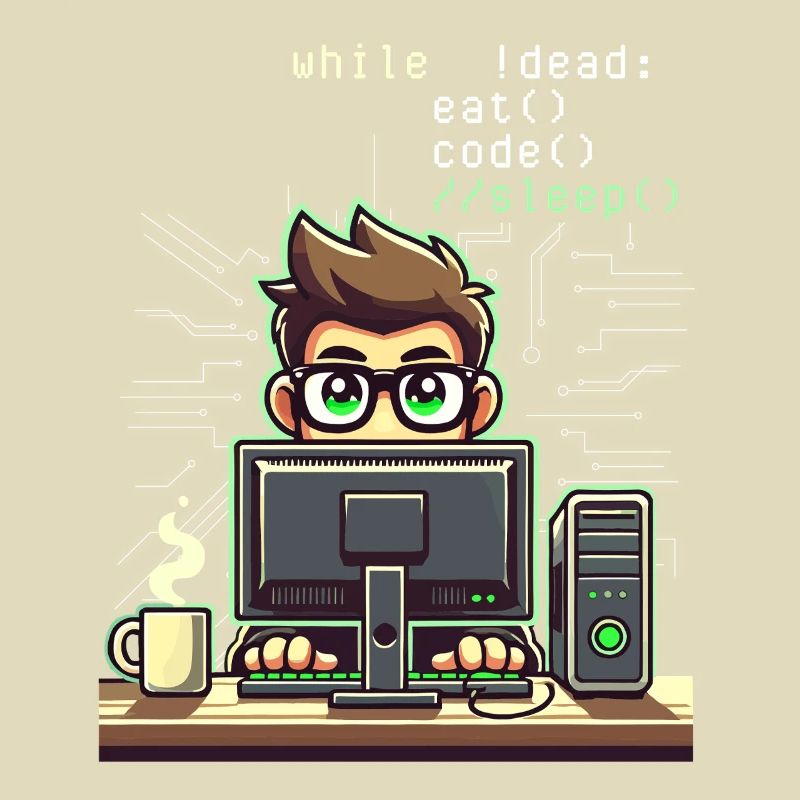 Programmierer Computercodierungssoftwareentwickler