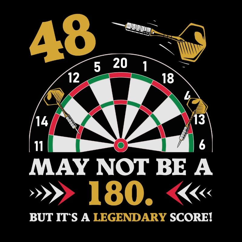 Pas 180 mais un classique 48e anniversaire : les fléchettes