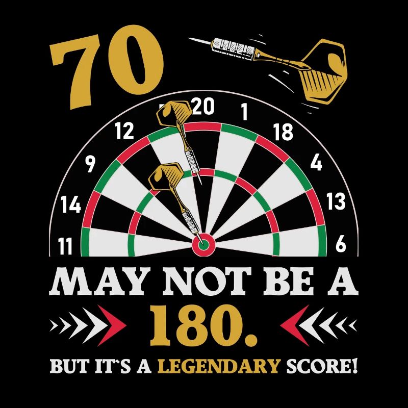 Pas 180 mais un classique : les fléchettes du 70e anniversaire