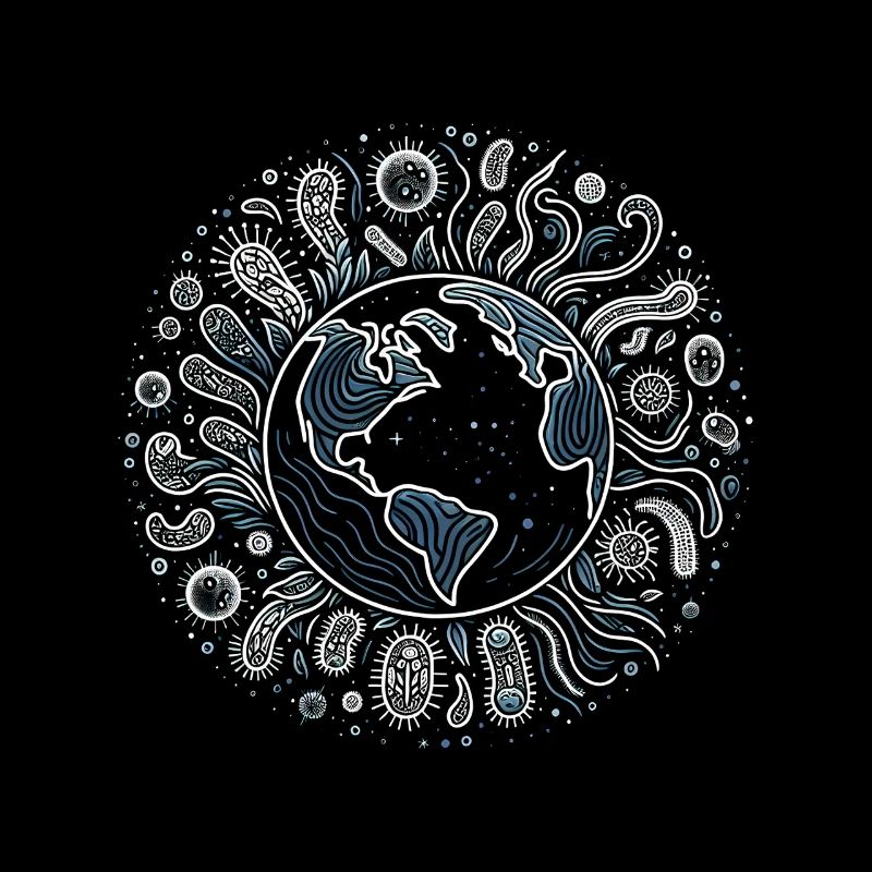 Microbes et art de la terre