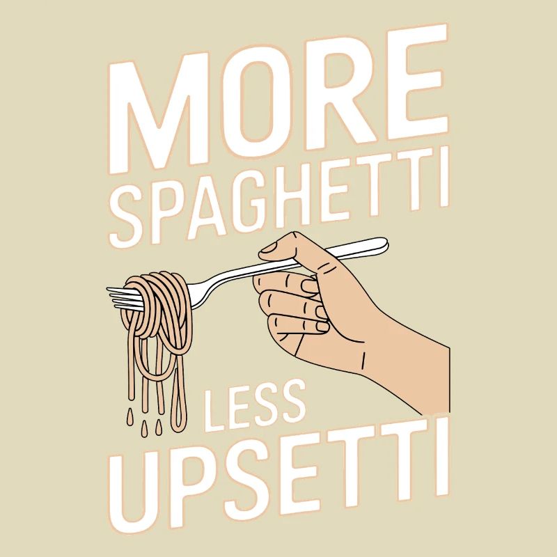 Plus de spaghettis moins d’upsetti