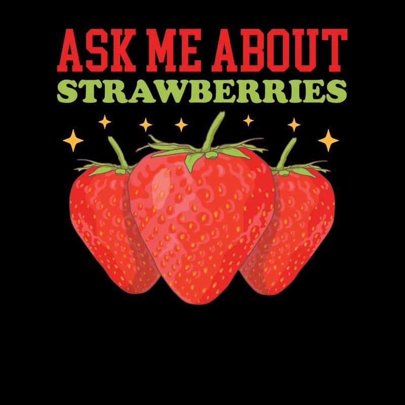 Erdbeeren Strawberry Erdbeere Geschenk