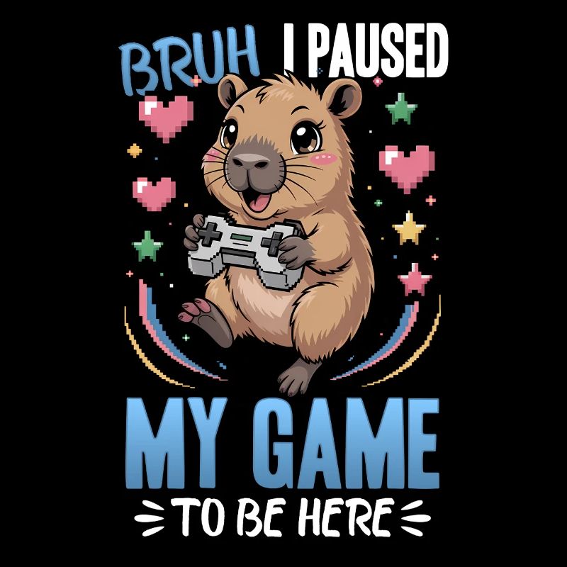Capybara Gamer Gaming