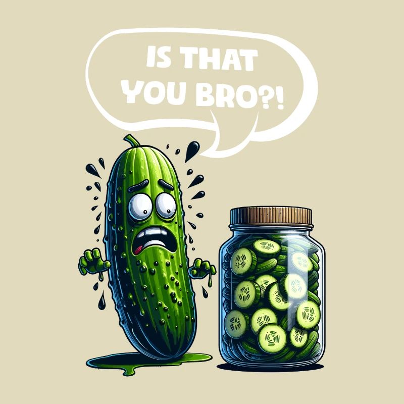 C’est toi mon frère ?! Cornichon de concombre Amateurs de concombre
