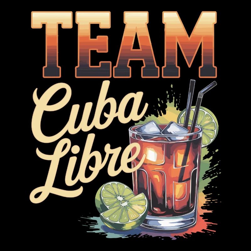 Cocktail Bartender Team Cuba Libre