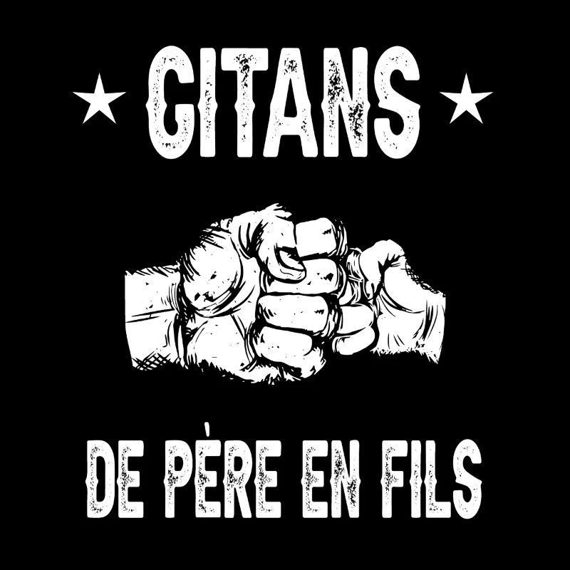 père et fils papa gitan