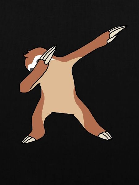 Faultier Dabbing