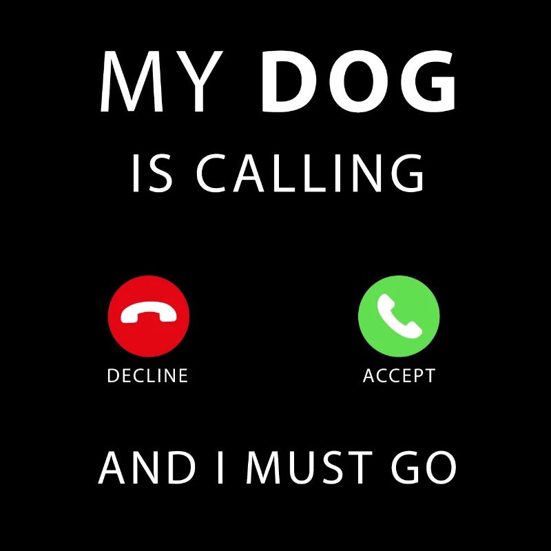 my dog is calling