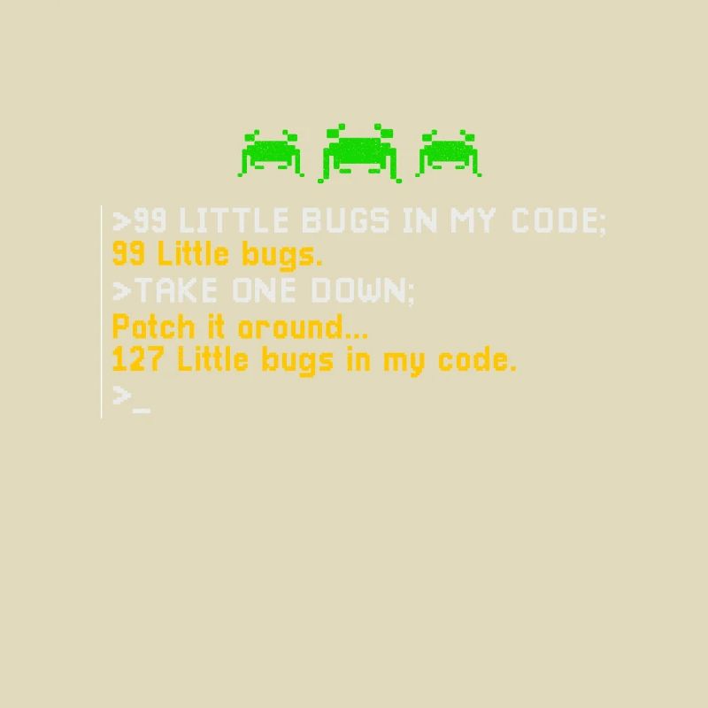 Programmer 99 Little Bugs Programming