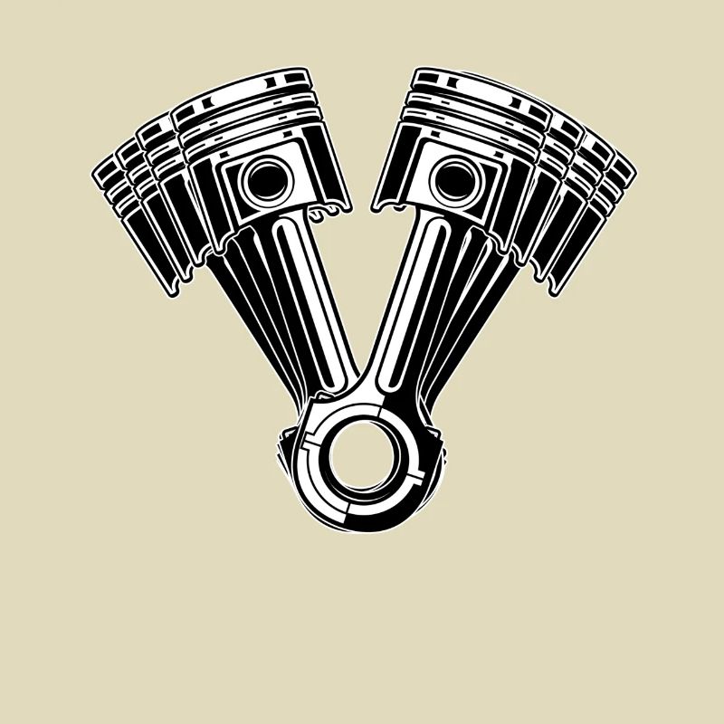 V8 Pistons - Coureur, Course