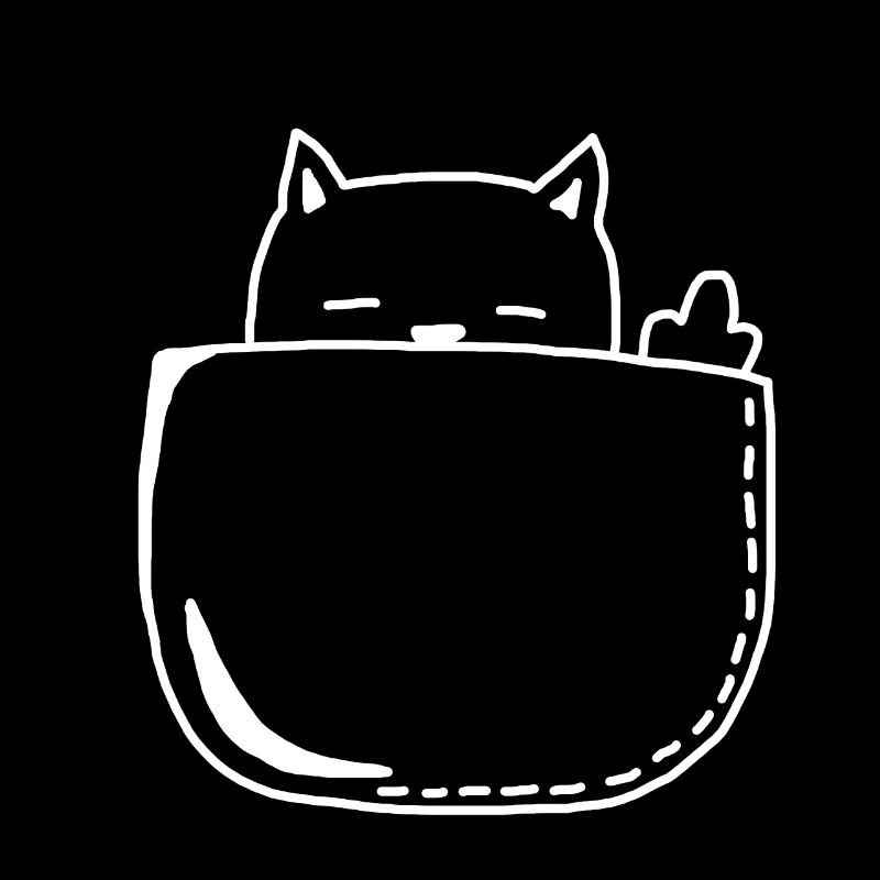 Katze Kätzchen Mittelfinger Stinkefinger Geschenk