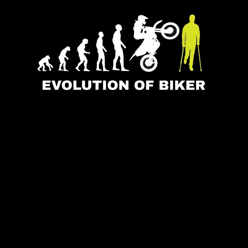 Cadeau de béquilles de vélo de moto Evolution Biker