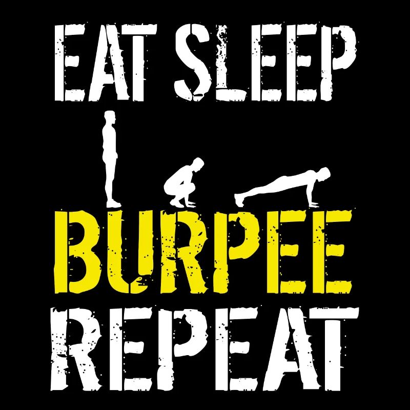 Bootcamp de course de course d'obstacles d'entraînement drôle de Burpees