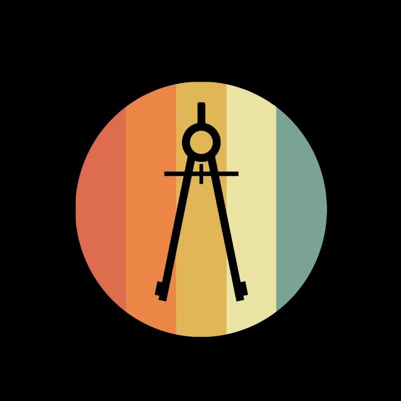 Architect Circle Mathematician Technical Gift