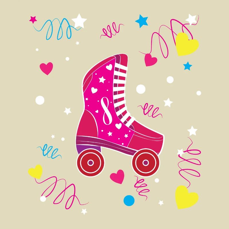 Rollerblade Pink Roller Roller Roller Patinage