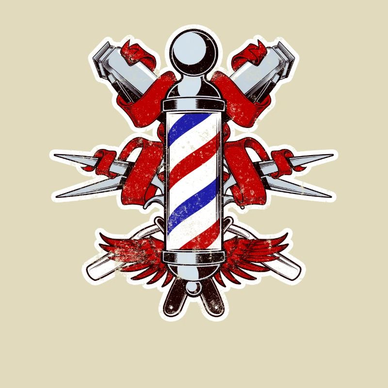 Barber - Barber Pole - Gift