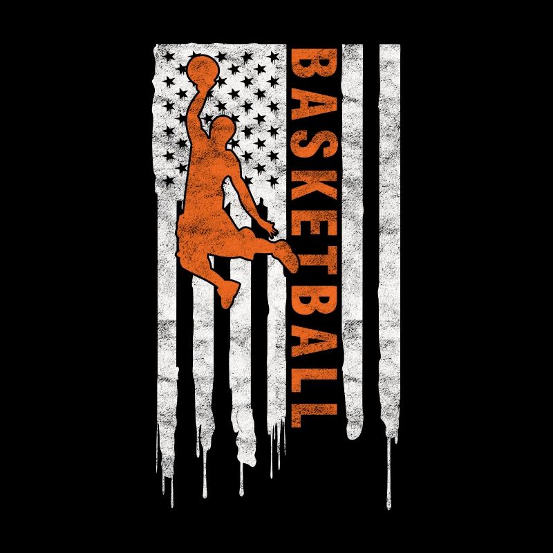 basket-ball flag