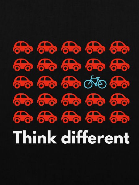 Think Different, Ride a Bike
