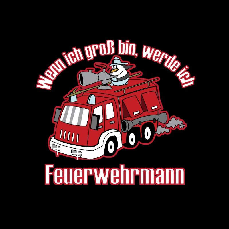Firefighter When I Am Big Penguin Gift