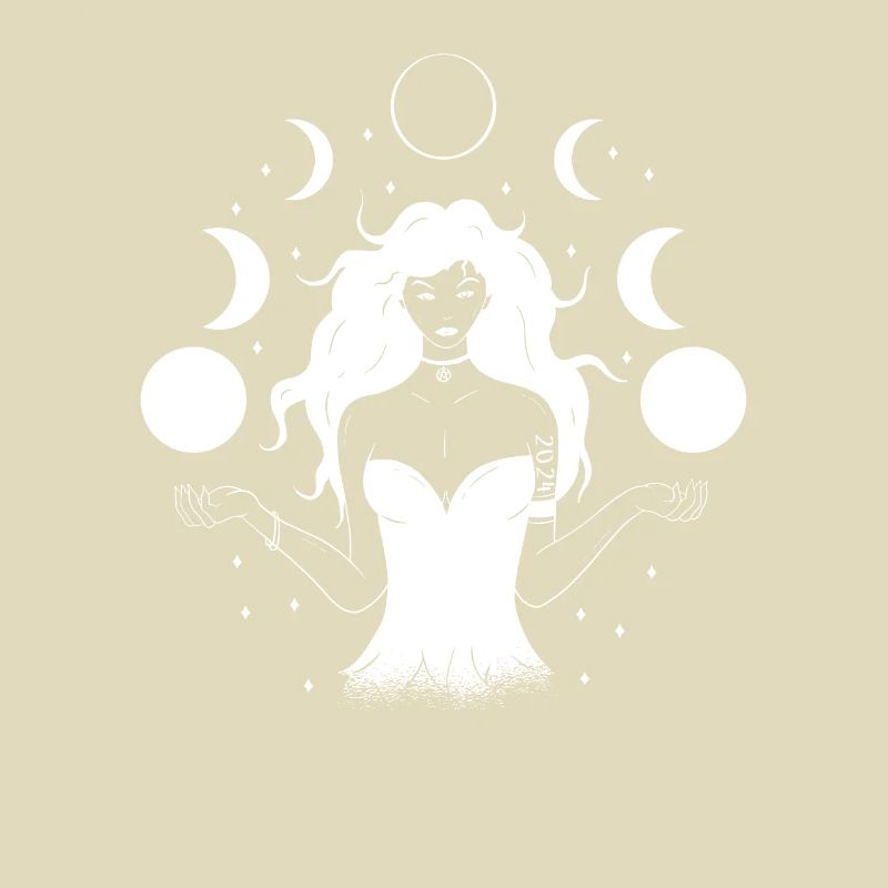Déesse Eclipse 2024 Blanc