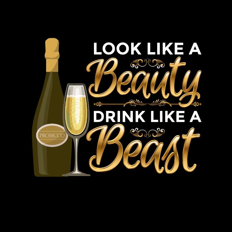Prosecco ressemble à une boisson de beauté comme une bête