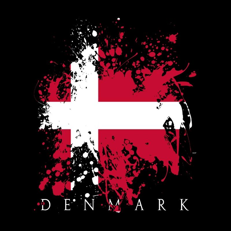 Drapeau Danemark Danemark Dansk Copenhague drapeau