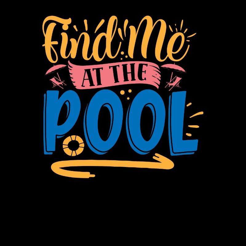 Am by the pool