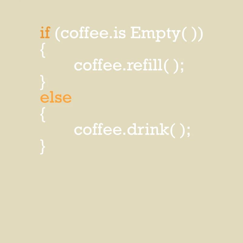 Programmierer Kaffee Witz Programmcode Scherz